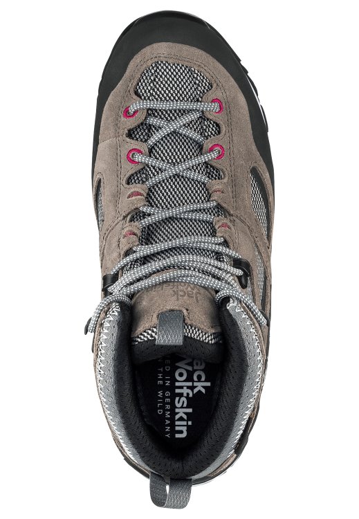 Tarmac Grey-Pink Brand Jack Wolfskin Force Crest Texapore Mid W
