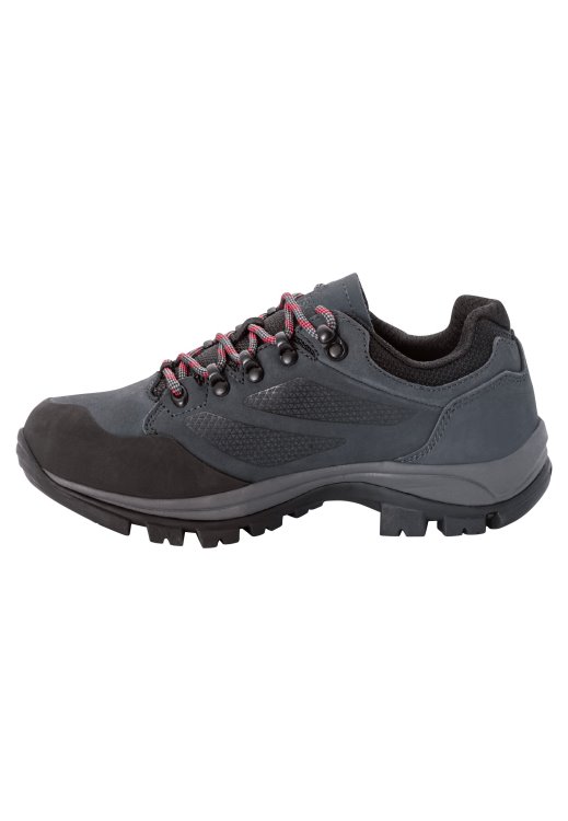 Collections Brand Jack Wolfskin Grey-Red Rebellion Texapore Low W