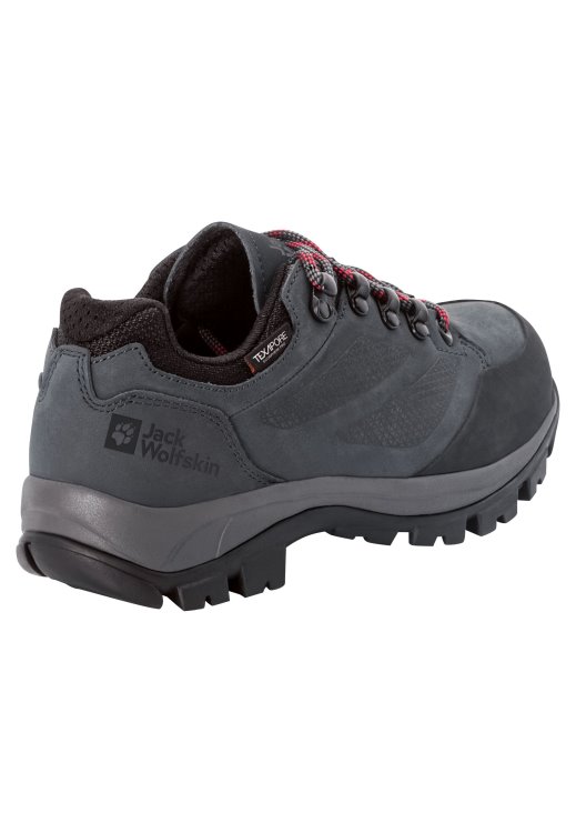 Collections Brand Jack Wolfskin Grey-Red Rebellion Texapore Low W