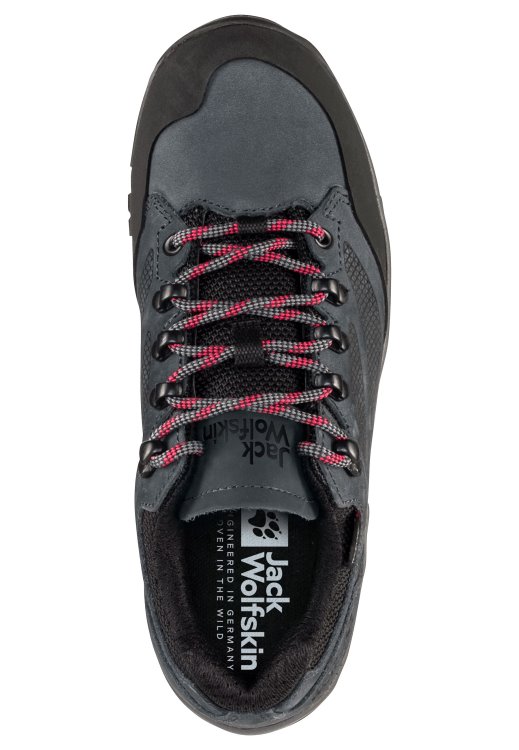Collections Brand Jack Wolfskin Grey-Red Rebellion Texapore Low W