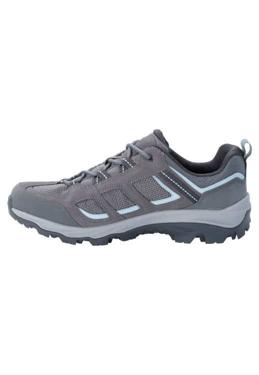 Brand Tarmac Grey-Light Blue Vojo 3 Texapore Low W Brand Jack Wolfskin