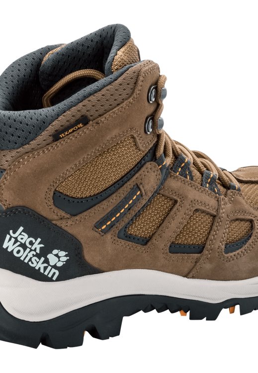Vojo 3 Texapore Mid W Brand Jack Wolfskin Original Brown-Apricot