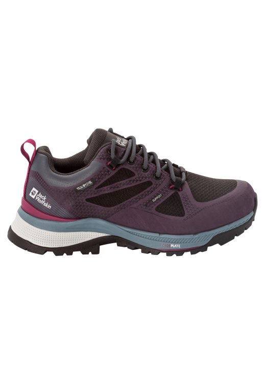 Force Striker Texapore Low W Fashion Purple-Grey Brand Jack Wolfskin