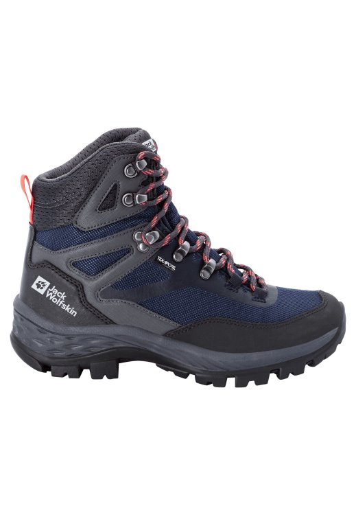Brand Jack Wolfskin Blue-Coral Collection Rebellion Guide Texapore Mid W