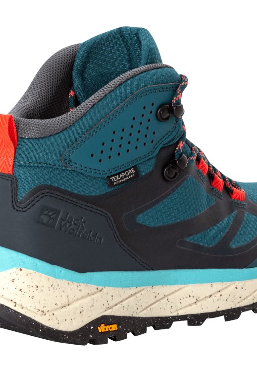 Brand Jack Wolfskin Terraventure Texapore Mid W Blue-Coral Brand
