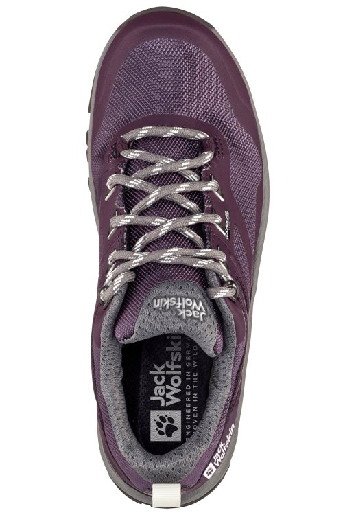 Purple-Grey Rebellion Guide Texapore Low W Collection Brand Jack Wolfskin