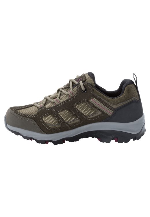 Origins Brand Jack Wolfskin Khaki-Burgundy Vojo 3 Texapore Low W
