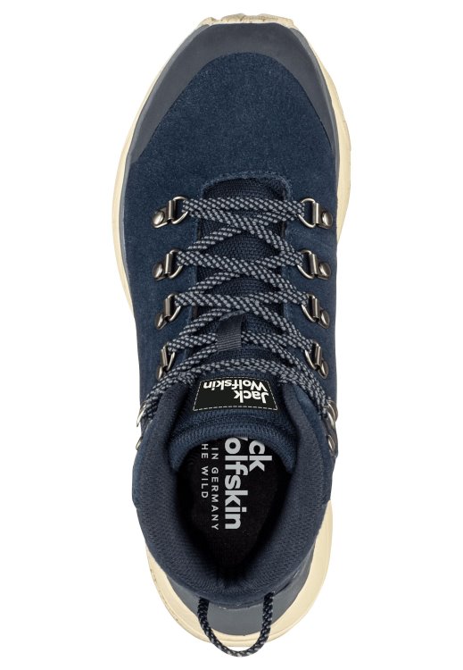 Best Dark Blue-Beige Terraventure Urban Mid W Brand Jack Wolfskin