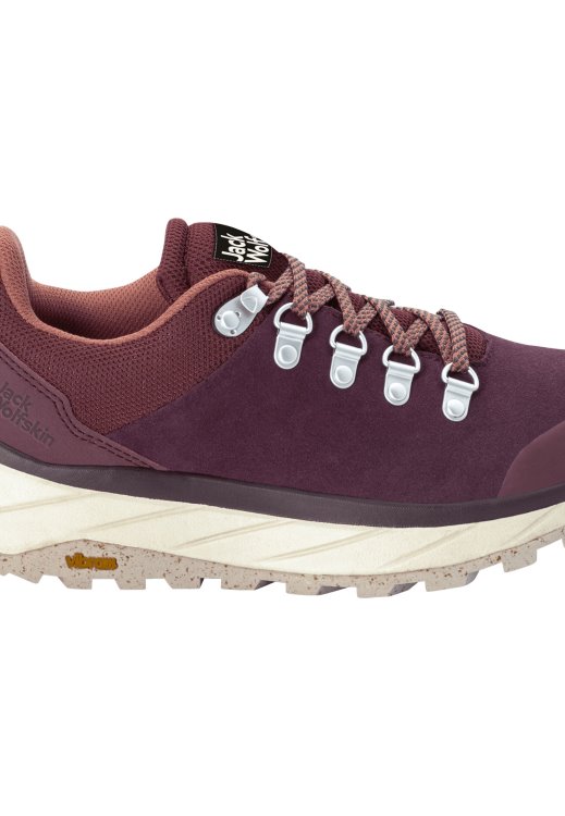Terraventure Urban Low W Origin Brand Jack Wolfskin Burgundy-Beige