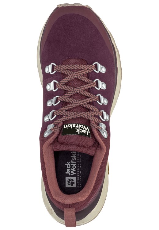 Terraventure Urban Low W Origin Brand Jack Wolfskin Burgundy-Beige