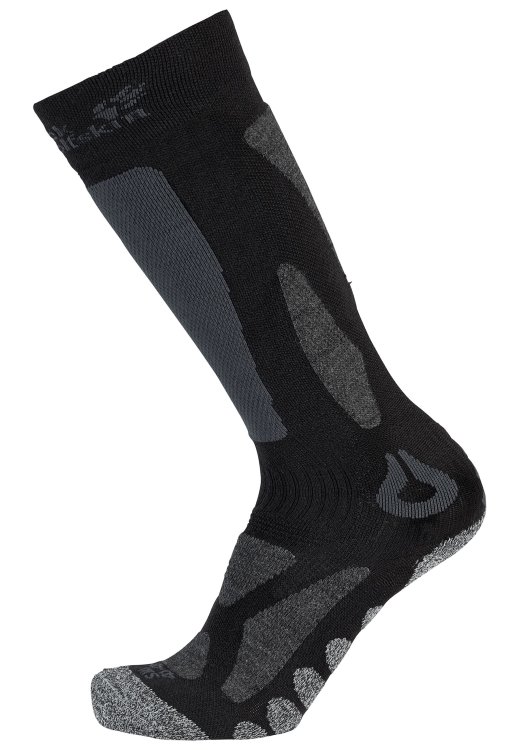 Brand Jack Wolfskin Black Ski Merino Sock High Cut Brands