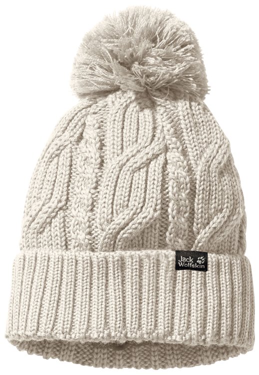 Birch Origins Brand Jack Wolfskin Stormlock Pompom Beanie