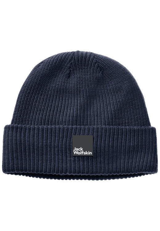 Night Blue Pergamon Beanie Best Brand Jack Wolfskin