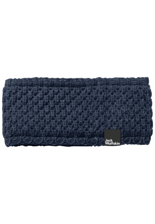 Night Blue Hot Brand Jack Wolfskin Highloft Knit Headband Women