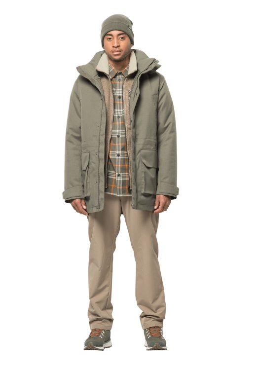 Origin Rib Hat Brand Jack Wolfskin Dusty Olive