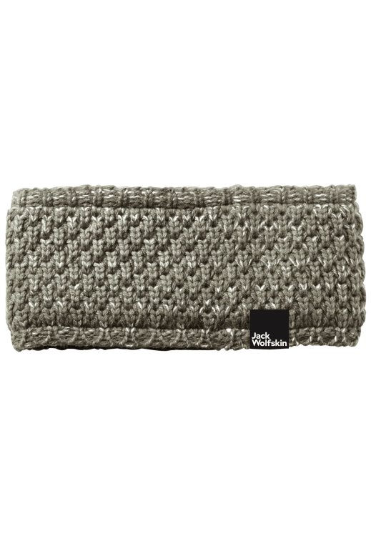 Dusty Olive Brand Jack Wolfskin Highloft Knit Headband Women Fashion