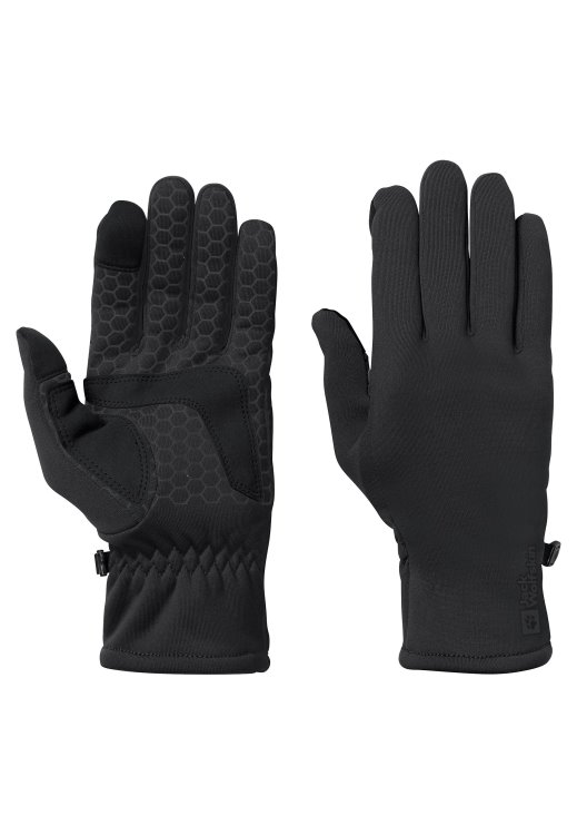 Black Allrounder Glove Brand Jack Wolfskin Origin