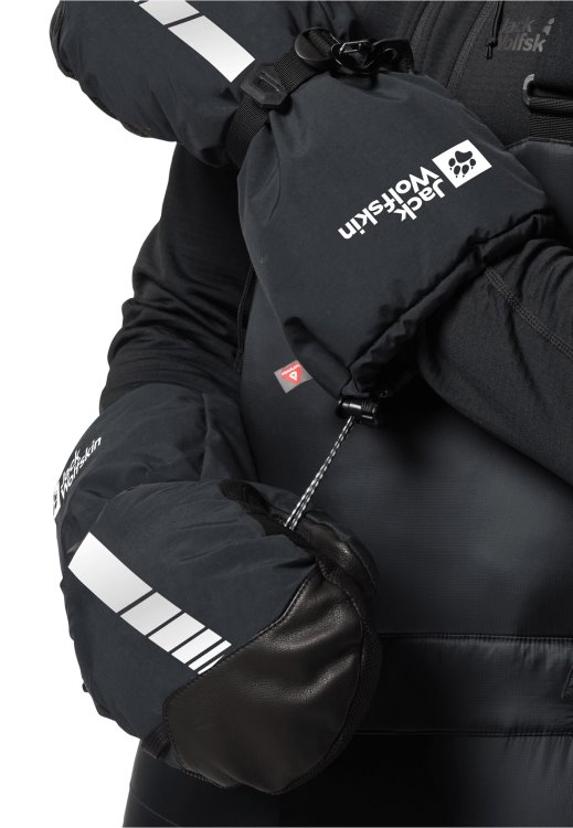 Black Origin Brand Jack Wolfskin 1995 Series Mitten