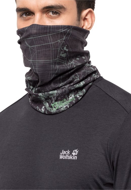 Brand Jack Wolfskin Fashion Hedge Green Allover Melange Headgear