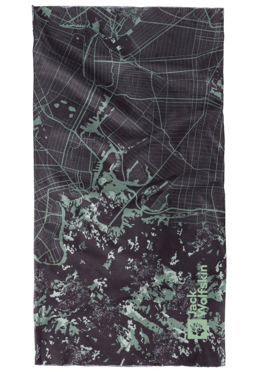Brand Jack Wolfskin Fashion Hedge Green Allover Melange Headgear