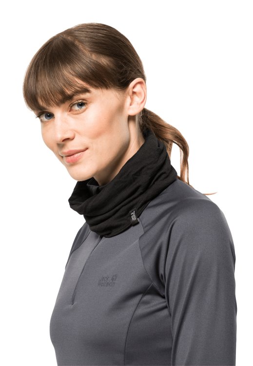 Brand Jack Wolfskin Merino Headgear Black Collection
