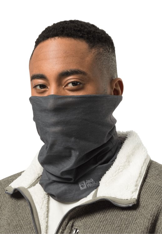 New Melange Headgear Dark Grey Heather Brand Jack Wolfskin
