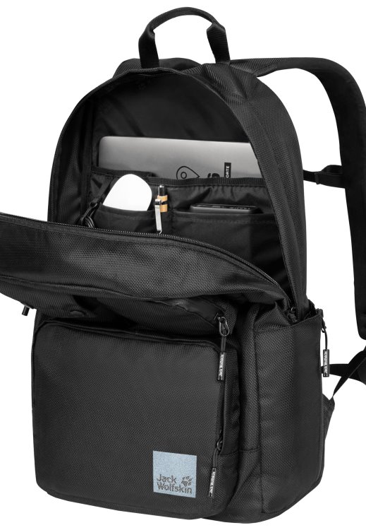 Ultra Black Brand Jack Wolfskin Origins London Backpack
