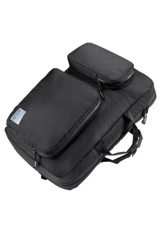New York 2in1 Flipbag Brand Jack Wolfskin Ultra Black