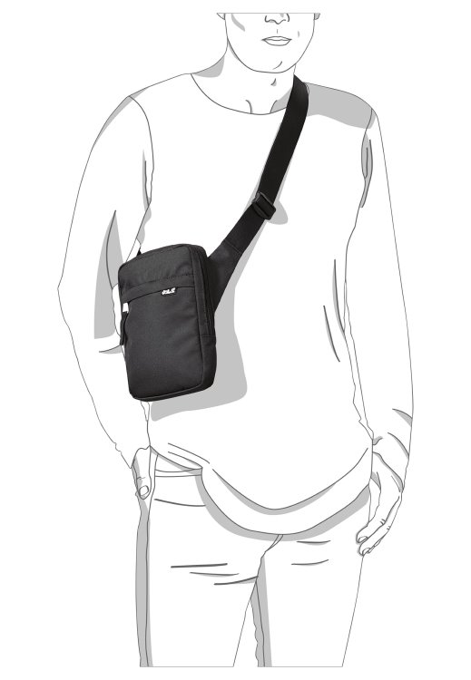 Brand Jack Wolfskin Best Black Purser