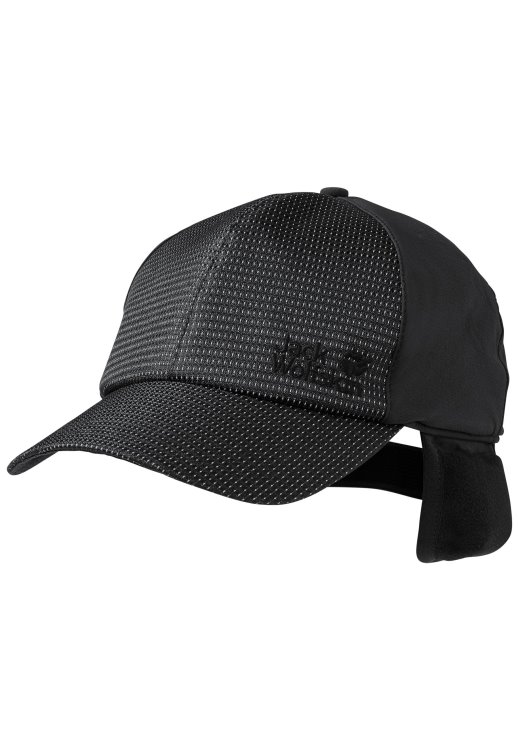 Black Hot Night Hawk Shield Cap Brand Jack Wolfskin
