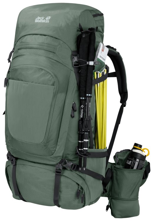 Fashion Denali 65+10 Women Brand Jack Wolfskin Hedge Green