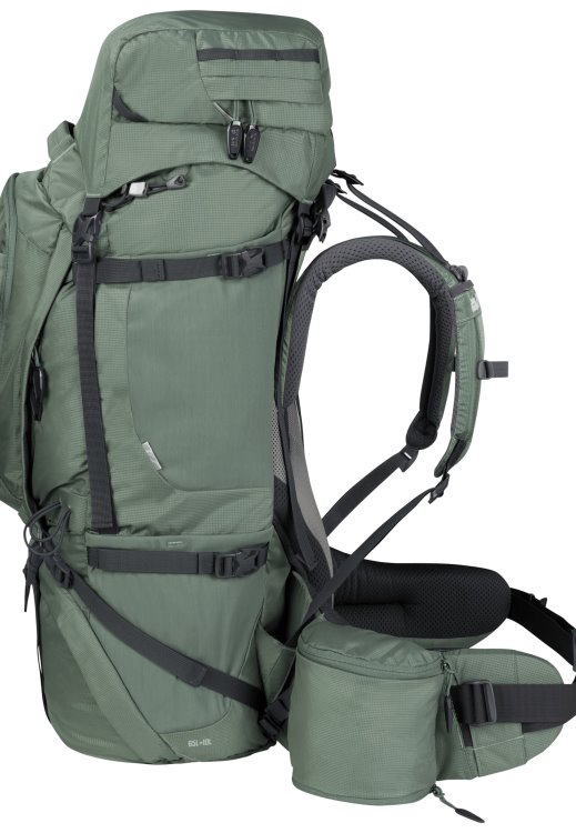 Fashion Denali 65+10 Women Brand Jack Wolfskin Hedge Green