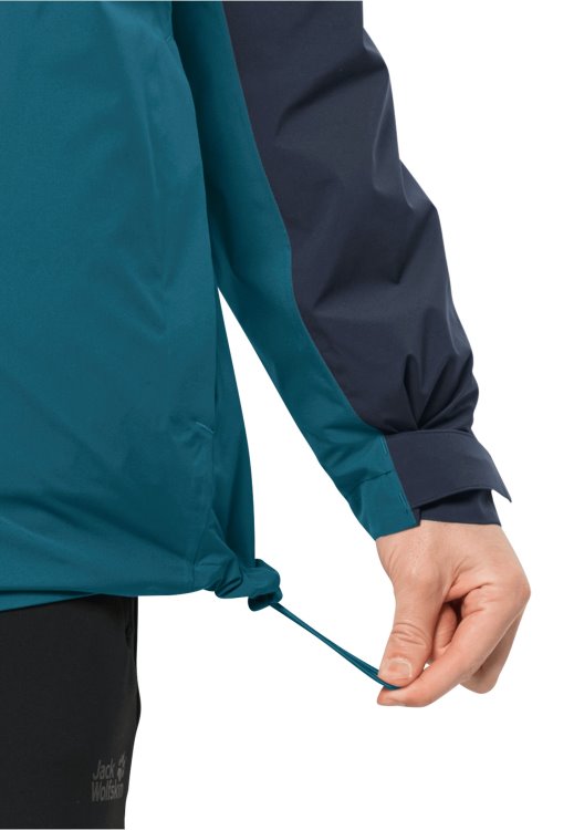 Origins Brand Jack Wolfskin Blue Coral Feldberg 3in1 Jacket M