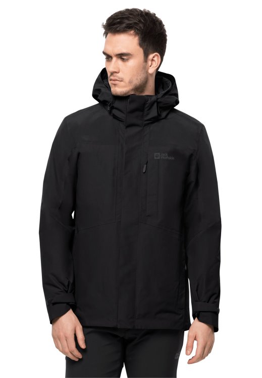 Romberg 3in1 Jacket M Brand Jack Wolfskin Best Black