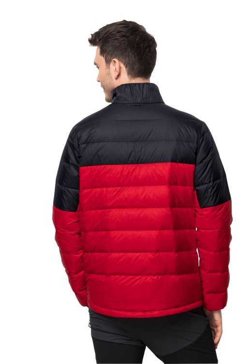 Dna Tundra Down Jacket M Collections Adrenaline Red Brand Jack Wolfskin