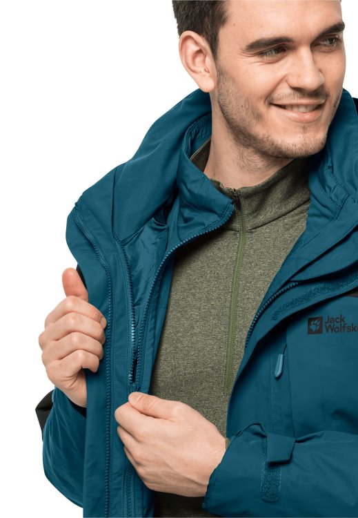 Brand Jack Wolfskin Blue Coral Origin Romberg 3in1 Jacket M