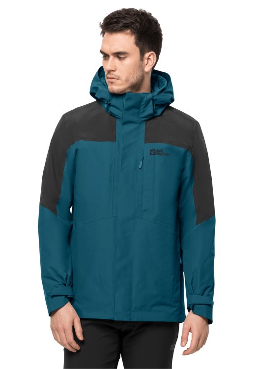 Brand Jack Wolfskin Blue Coral Origin Romberg 3in1 Jacket M
