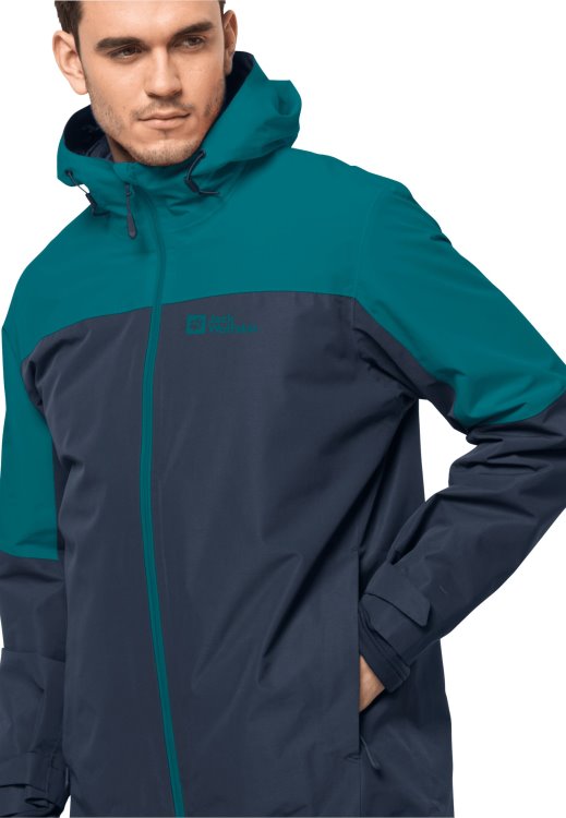 Brand Jack Wolfskin Glaabach 3in1 Jacket M Bay Blue