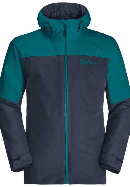 Brand Jack Wolfskin Glaabach 3in1 Jacket M Bay Blue