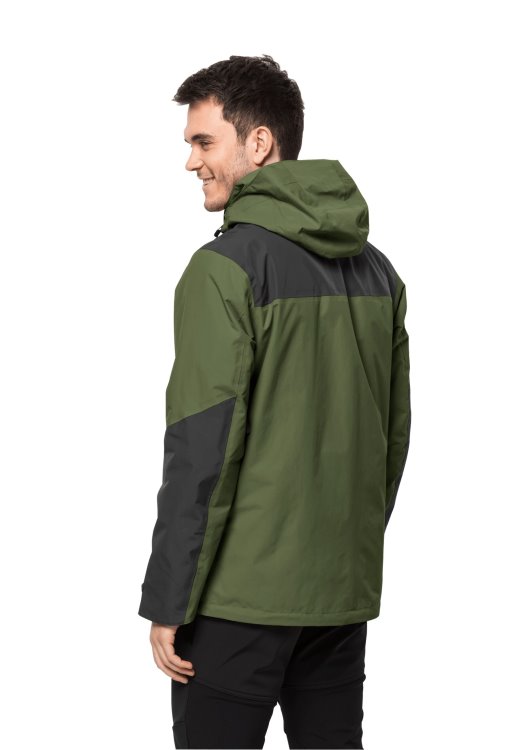 Brand Jack Wolfskin Jasper 3in1 Jacket M Hot Greenwood