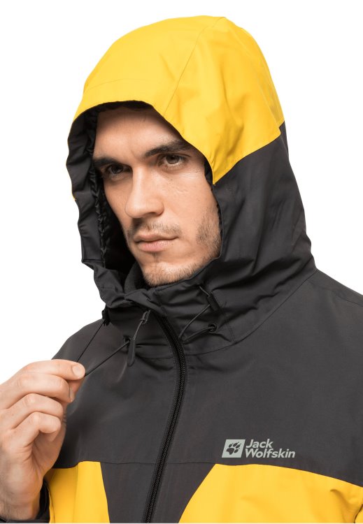 Burly Yellow Xt Collection Dna Tundra 3in1 Jacket M Brand Jack Wolfskin