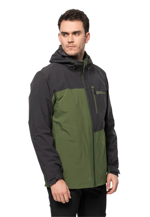 Origins Feldberg 3in1 Jacket M Brand Jack Wolfskin Greenwood