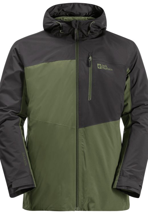 Origins Feldberg 3in1 Jacket M Brand Jack Wolfskin Greenwood