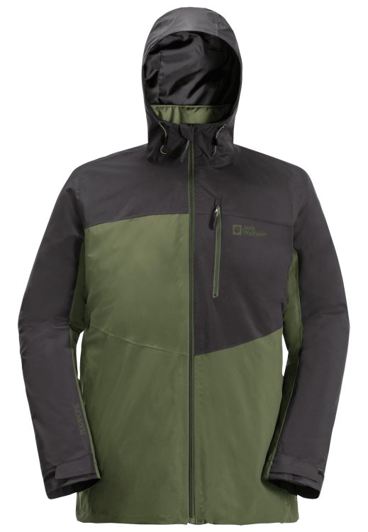 Origins Feldberg 3in1 Jacket M Brand Jack Wolfskin Greenwood