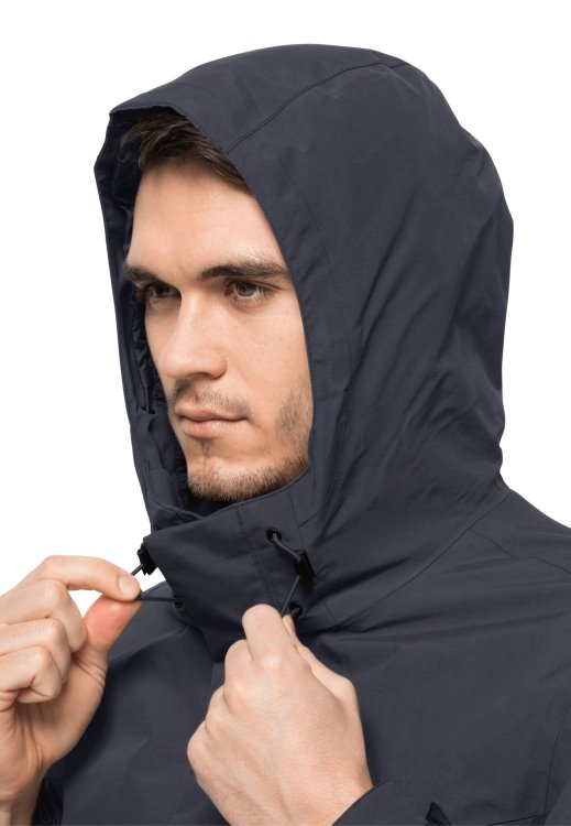 Altenberg 3in1 Jacket M Brand Jack Wolfskin Fashion Ebony