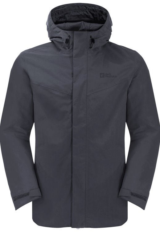 Altenberg 3in1 Jacket M Brand Jack Wolfskin Fashion Ebony