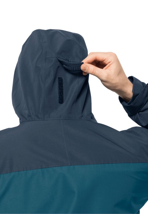 Taubenberg 3in1 Jacket M Blue Coral Brand Jack Wolfskin Collection