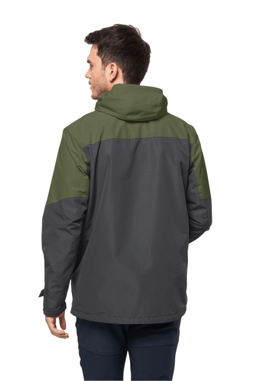 Glaabach 3in1 Jacket M Greenwood Collections Brand Jack Wolfskin