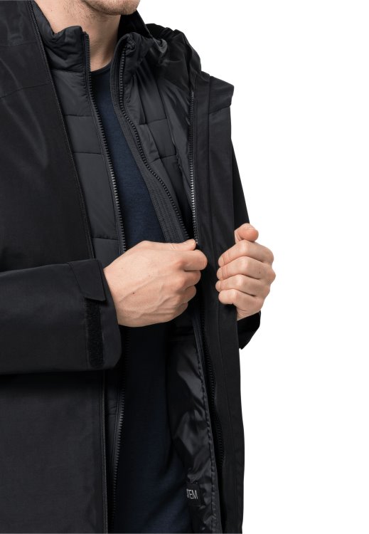 Bergland Ins Jacket M Origin Brand Jack Wolfskin Phantom