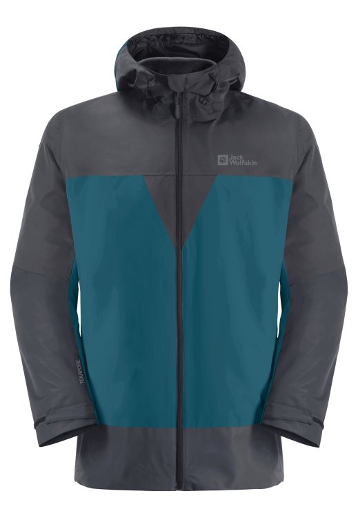 Blue Coral Brand Jack Wolfskin Fashion Dna Tundra 3in1 Jacket M